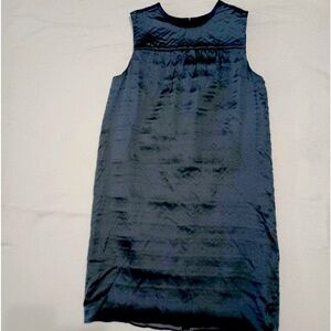 Prada black satin dress